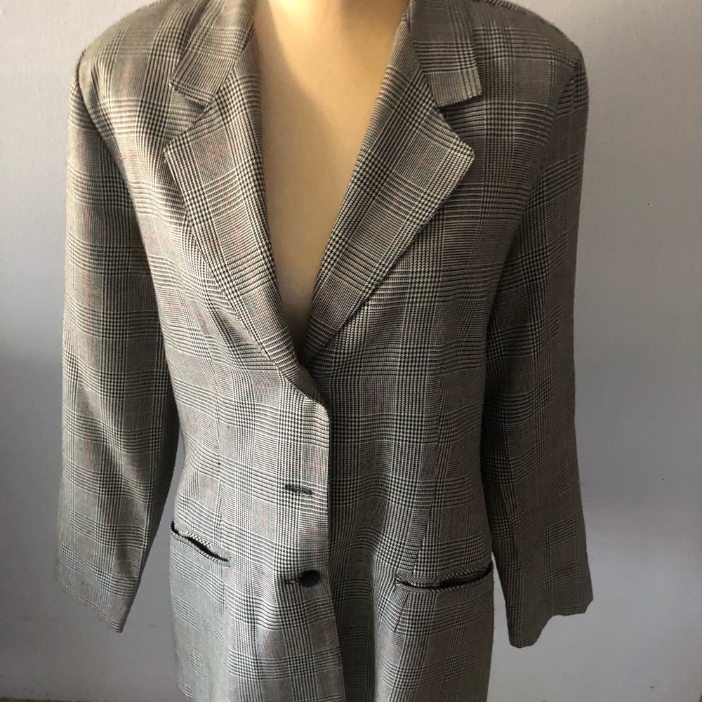 Jacket pin stripe